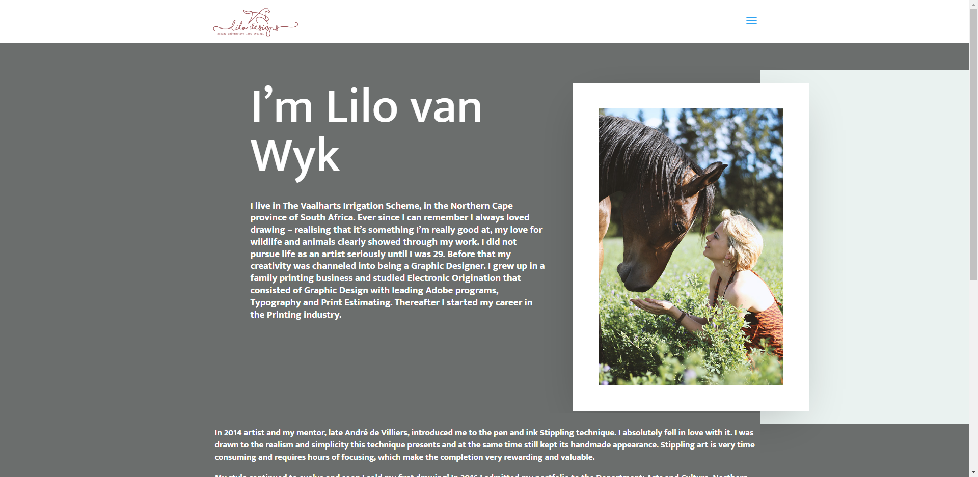 Business Website Design - Bio