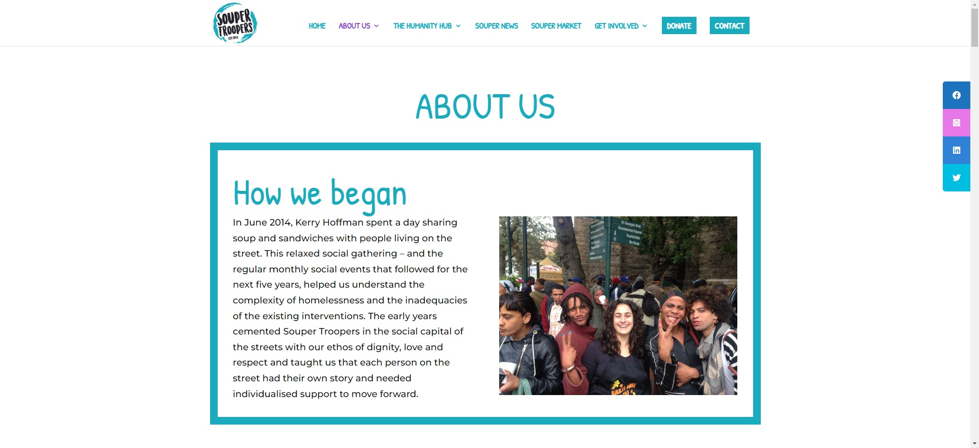 Ecomm Website Design - About